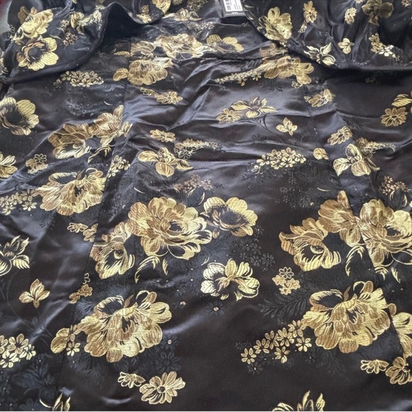 ππ€ Pretty Little Thing Shape Black Floral Bardot Bodycon Dress US12 NWT π€π - Picture 6 of 8